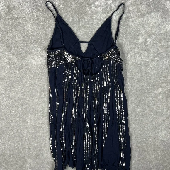 Free People Dress Womens Small Intimately FP Here She Is Sequin Party Mini - Picture 8 of 12